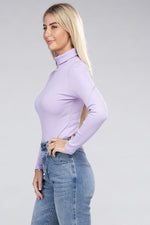 Long-Sleeve Turtleneck Bodysuit