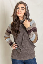 Stripe Sleeve Hoodie