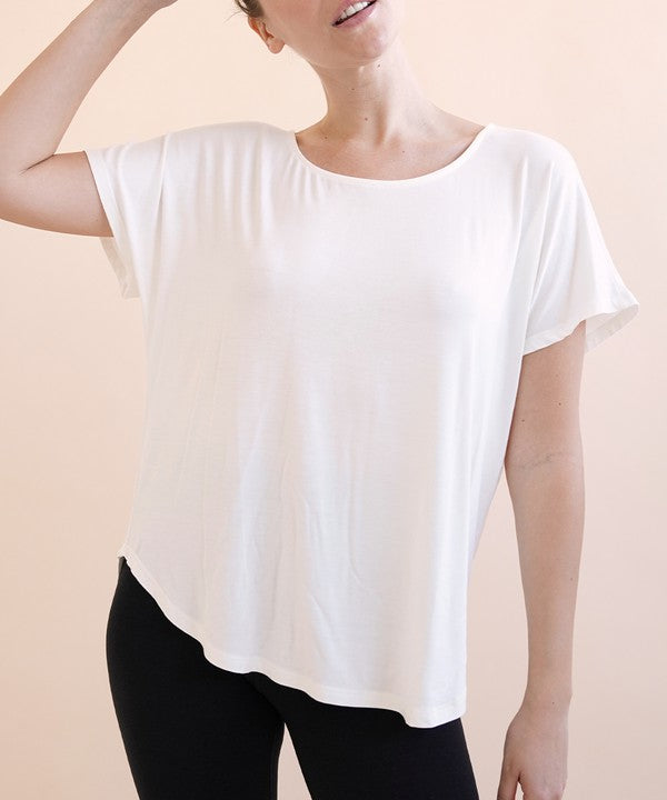 BAMBOO CASUAL DOLMAN SLEEVE TOP