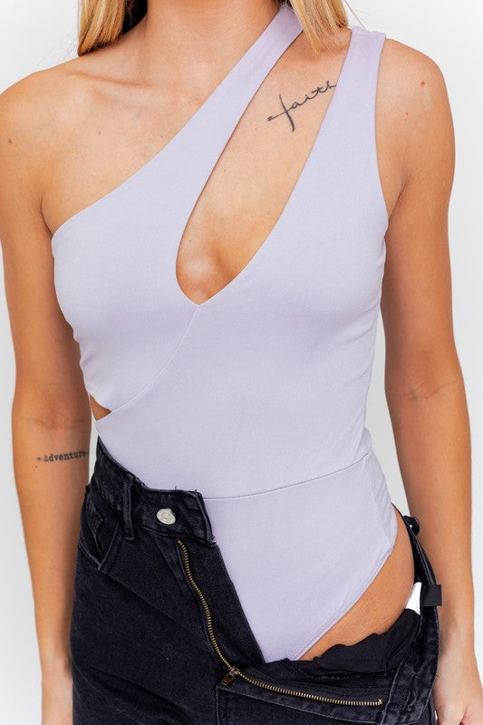 Cut-Out Tank Bodysuit