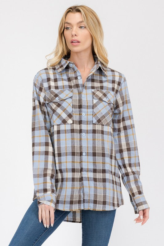 Oversized Plaid Flannel