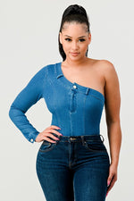 ATHINA DENIM BODYSUIT