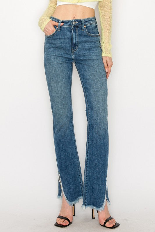 HIGHRISE BOOT CUT JEANS