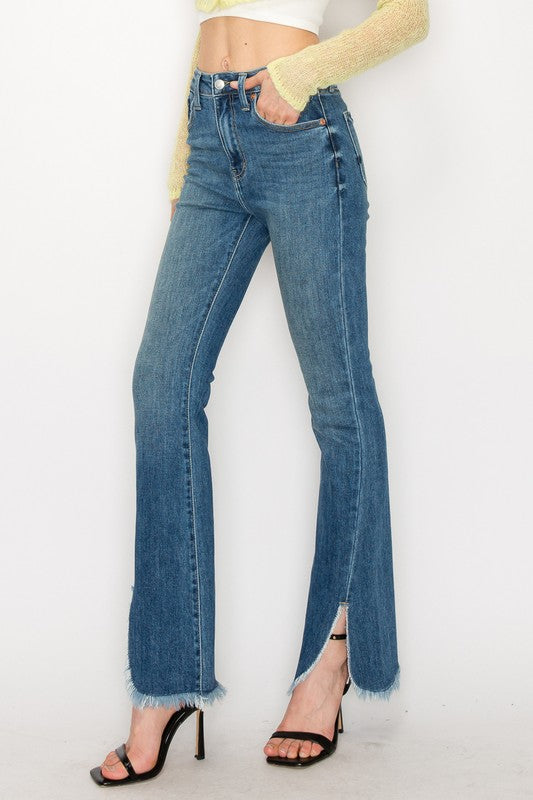 HIGHRISE BOOT CUT JEANS