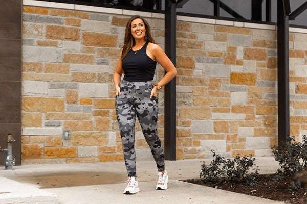 Ace Camo Full Length Leggings